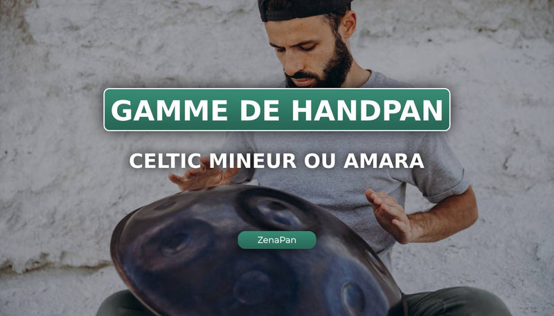 Handpan'da celtic minor veya amara aralığı